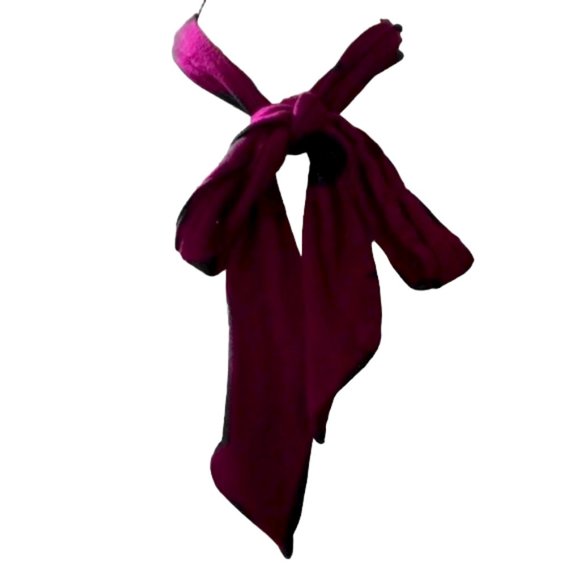 Maroon 🧣 Tie/Scarf - Picture 2 of 4